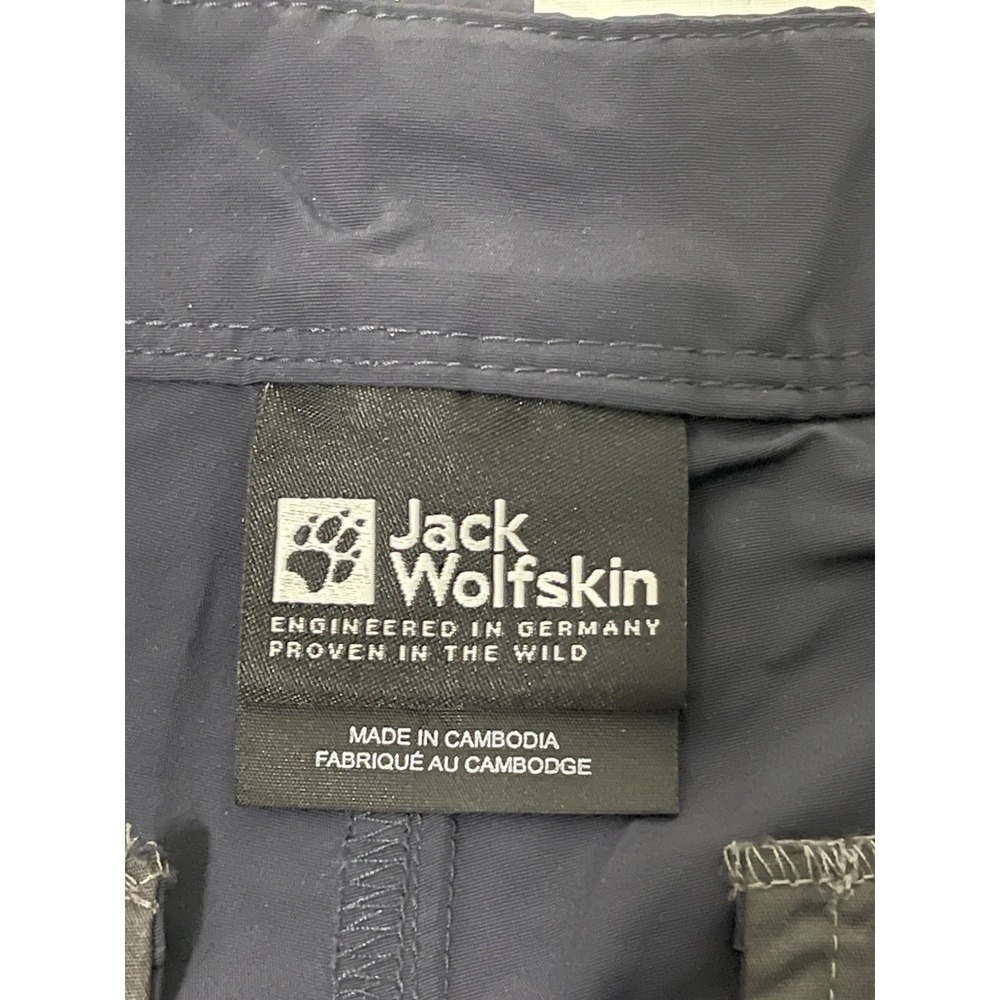 Jack Wolfskin Women's Size Small‎ Kalahari 7/8 Hiking Pants Night Blue NWT - Picture 4 of 9